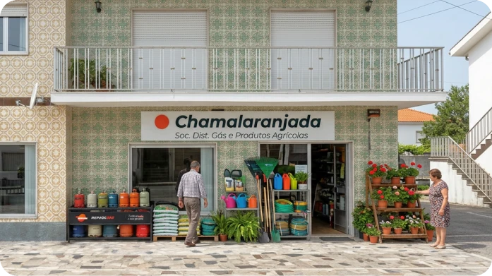 Loja Chama Laranjada em Deocriste